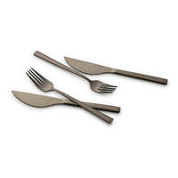 PIZZABESTECK Edelstahl  - Schwarz, Basics, Metall (23cm) - Echtwerk