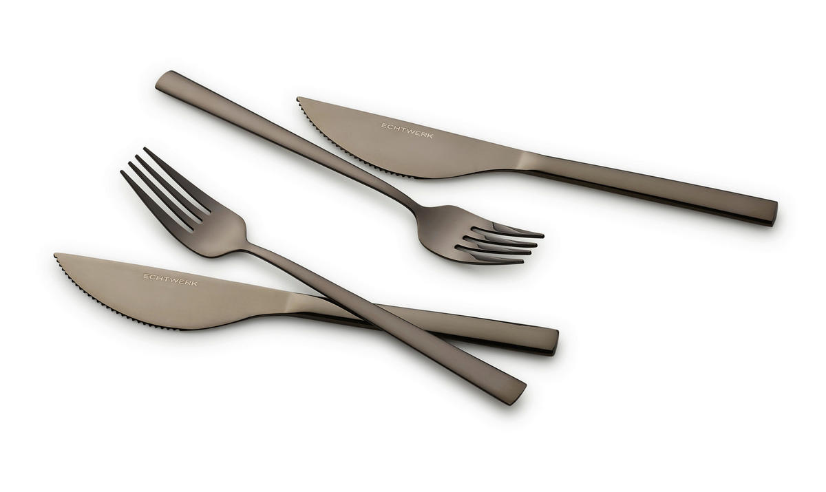 PIZZABESTECK Edelstahl  - Schwarz, Basics, Metall (23cm) - Echtwerk