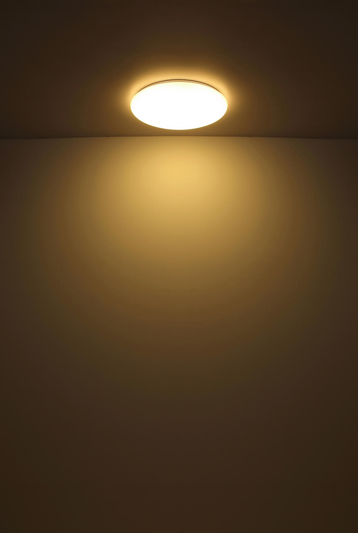 LED-DECKENLEUCHTE Eclypse 10/9 cm  - Weiß, Design, Kunststoff/Metall (10/9cm) - Globo