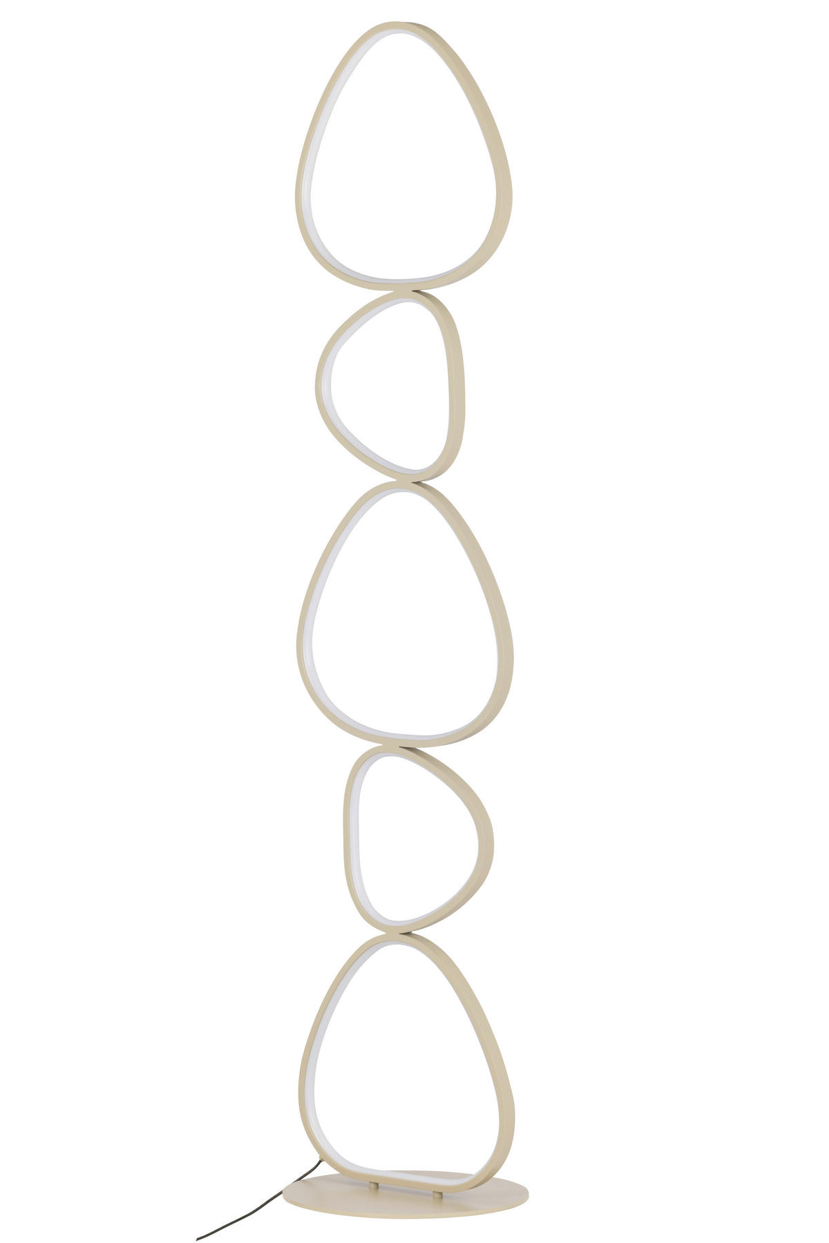 LED-GOLVLAMPA Acrux    - sandfärgad, Design, metall/plast (32,5l) - Novel