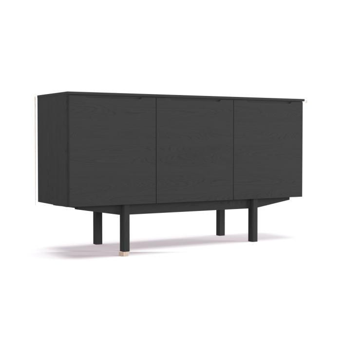 SIDEBOARD  146/80/41 cm 1 låda(or)  - svart, Design, trä (146/80/41cm) - Skovby