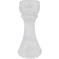 SVIETNIK NA DLHÉ SVIEČKY  sklo - priehľadné, Basics, sklo (6/12cm) - Ambia Home