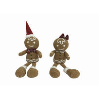 JULFIGUR - vit/röd, Lifestyle, textil/sten (16/43/8cm) - X-Mas