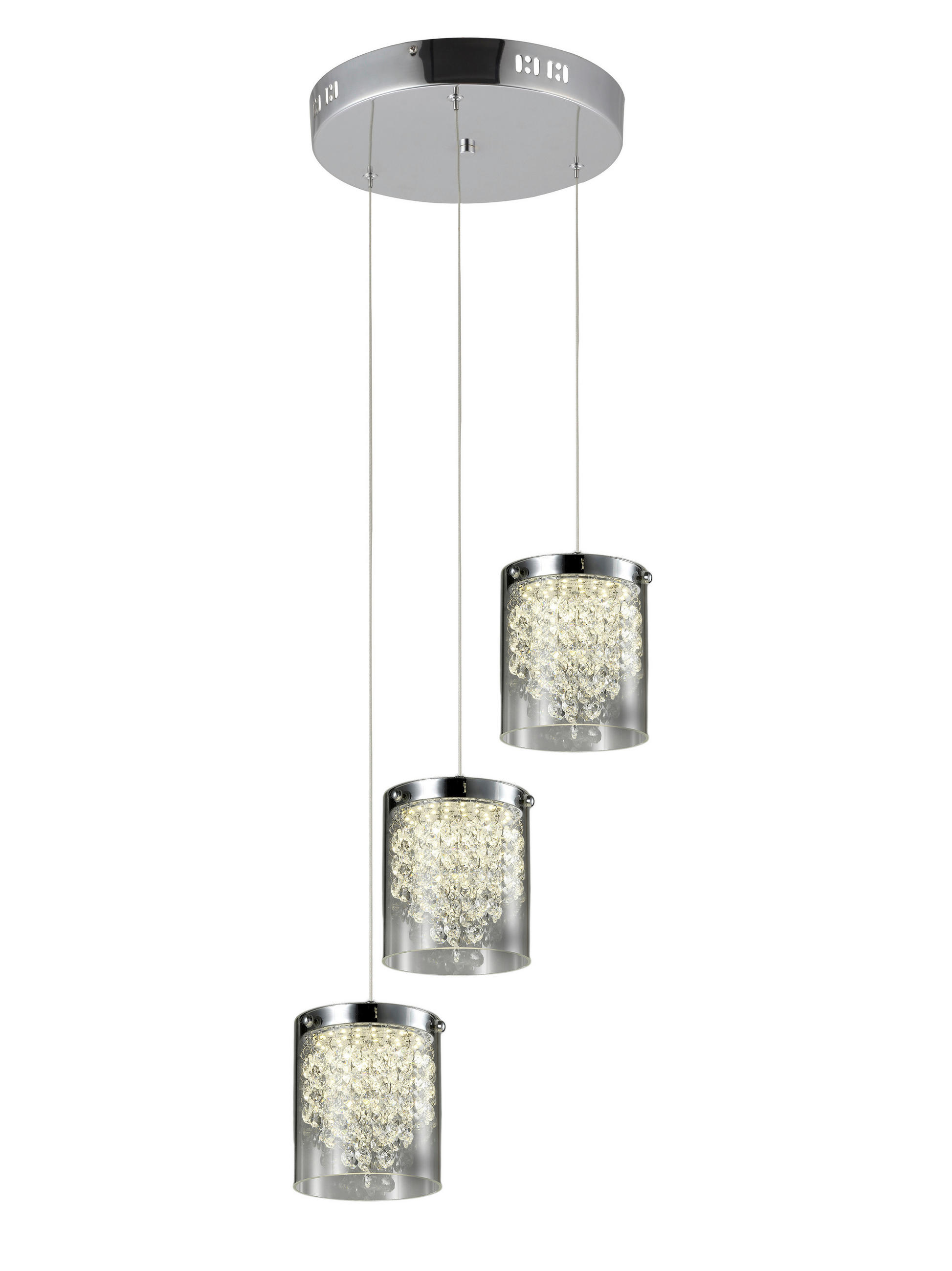 HÄNGELEUCHTE    - Transparent, Konventionell, Glas (150/41/41cm)