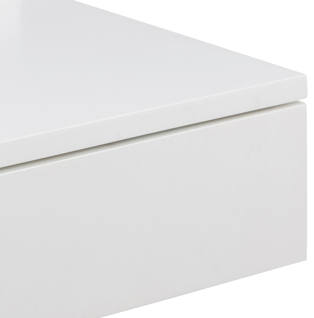 NACHTKÄSTCHEN  in Weiss  - Weiss, Modern, Holzwerkstoff (40/16,5/32cm) - MID.YOU