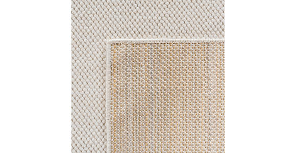 FLACHWEBETEPPICH 60/110 cm HELIX Creme  - Creme, Basics, Kunststoff/Textil (60/110cm) - Novel