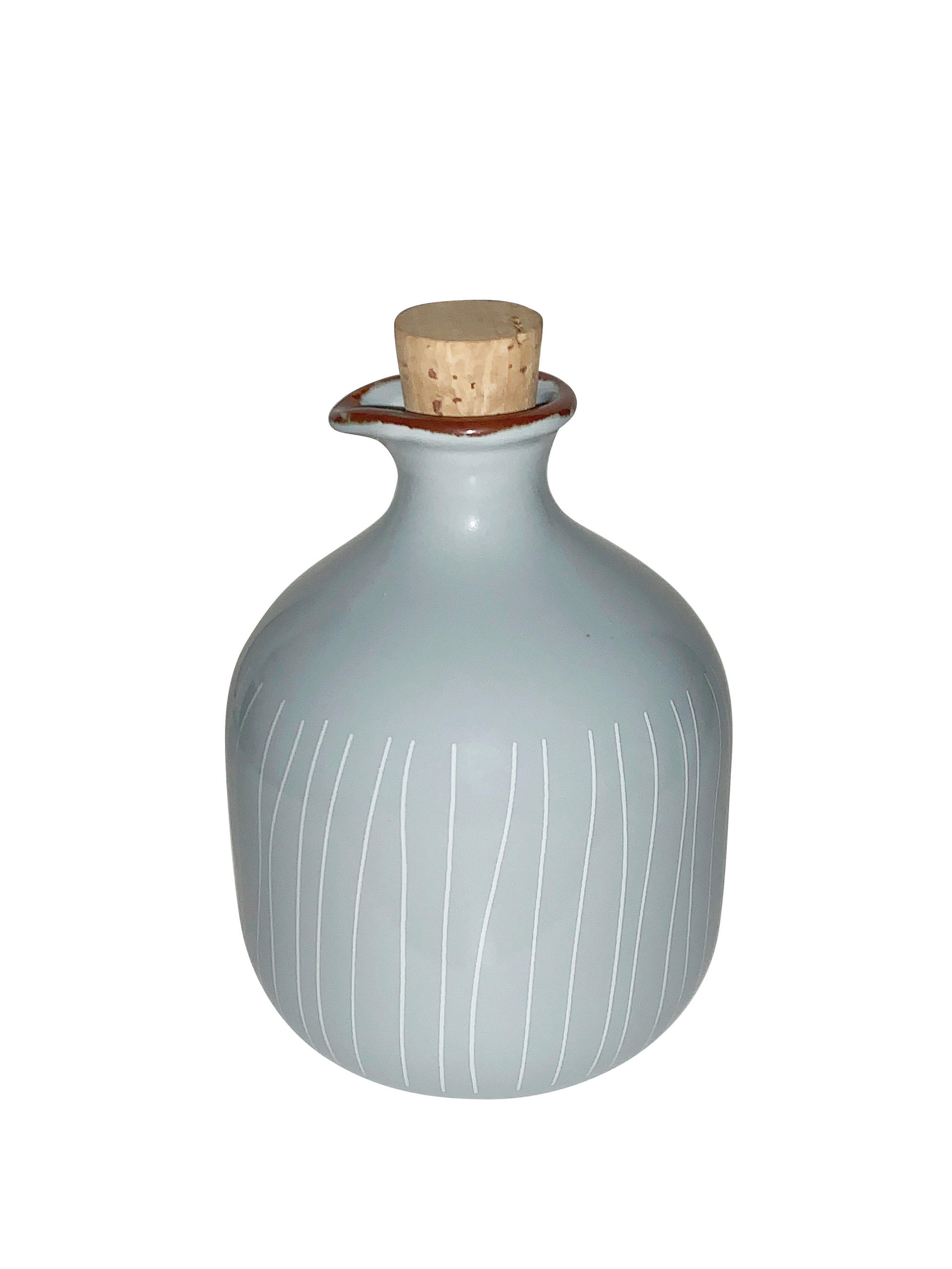 Sticlă Pentru Oțet - gri, Design, ceramică/lemn (9/13cm) - Landscape