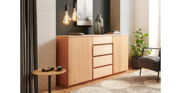 SIDEBOARD 180/89,2/41 cm  - Buchefarben, Trend, Holz/Holzwerkstoff (180/89,2/41cm) - Linea Natura