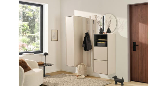 GARDEROBENSCHRANK RENO  in 40/170/41 cm  - Kaschmir, Design, Holzwerkstoff (40/170/41cm) - Voleo