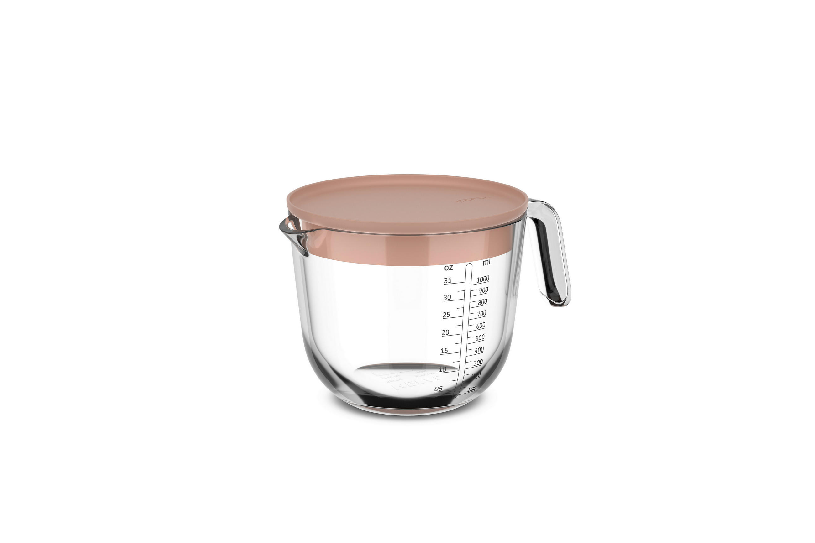ODMĚRKA - průhledné/krémová, Konvenční, plast/sklo (1cm) - Mepal