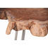 COUCHTISCH Teakholz - LIFESTYLE, Holz/Metall (60-75/50cm)