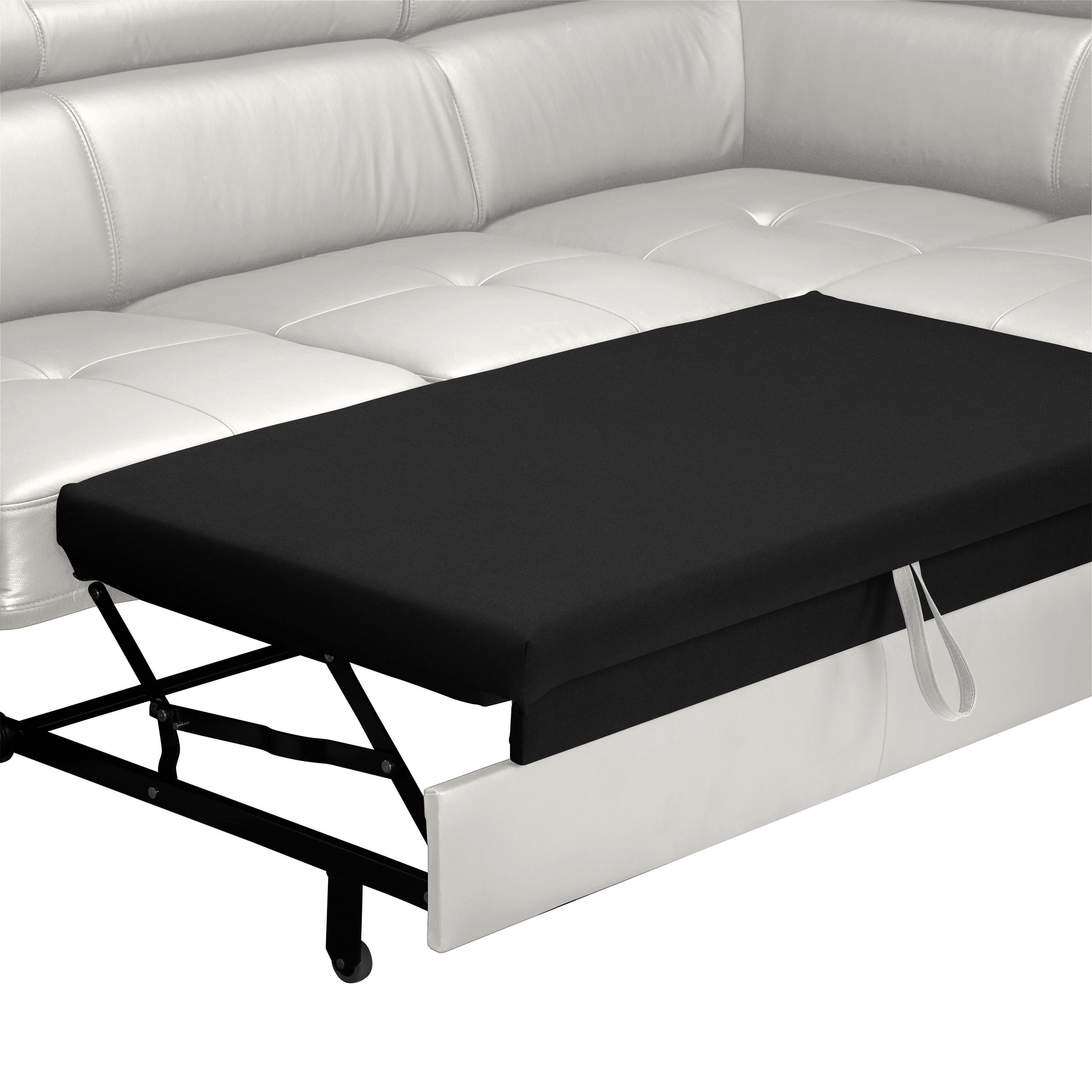 ROHOVÁ SEDACIA SÚPRAVA, textil, koža, svetlosivá - čierna/svetlosivá, Design, kov/koža (265/212cm) - Celina Home