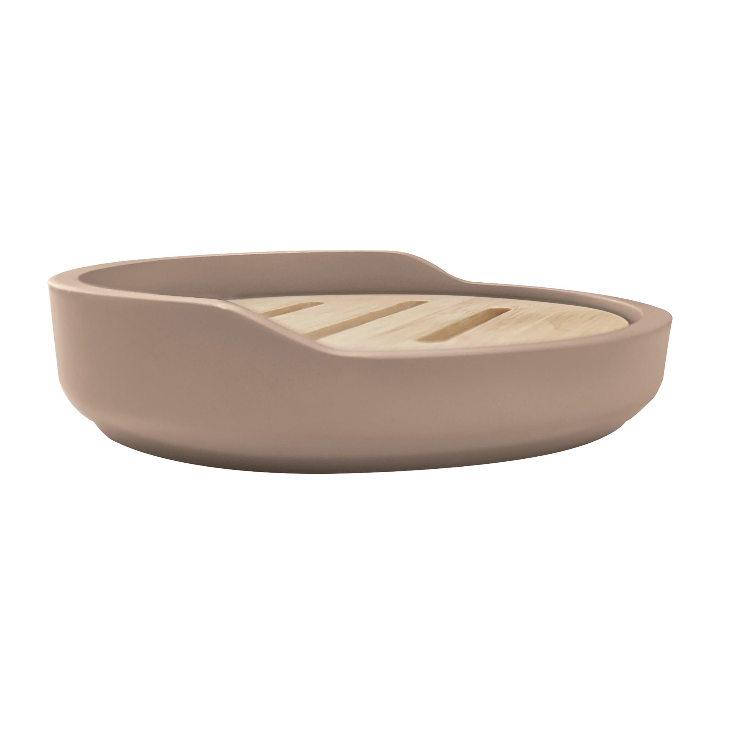 SEIFENSCHALE Kunststoff  - Cappuccino, Basics, Kunststoff (10.9/2.6/10.9cm) - Spirella