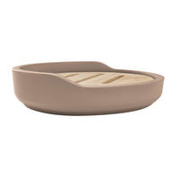 SEIFENSCHALE Kunststoff  - Cappuccino, Basics, Kunststoff (10.9/2.6/10.9cm) - Spirella