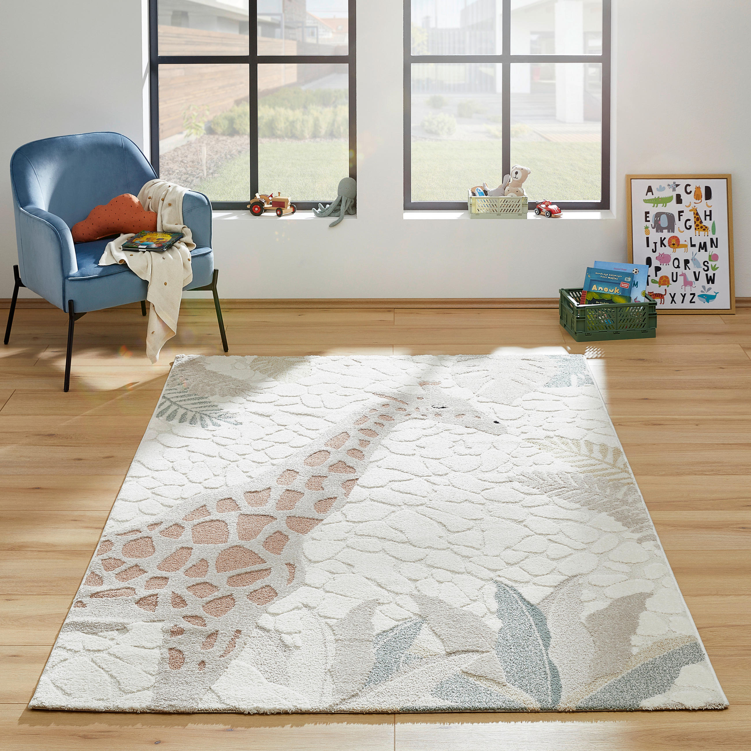 KINDERTEPPICH 160/230 cm  - Multicolor/Creme, Trend, Textil (160/230cm) - Ben'n'jen