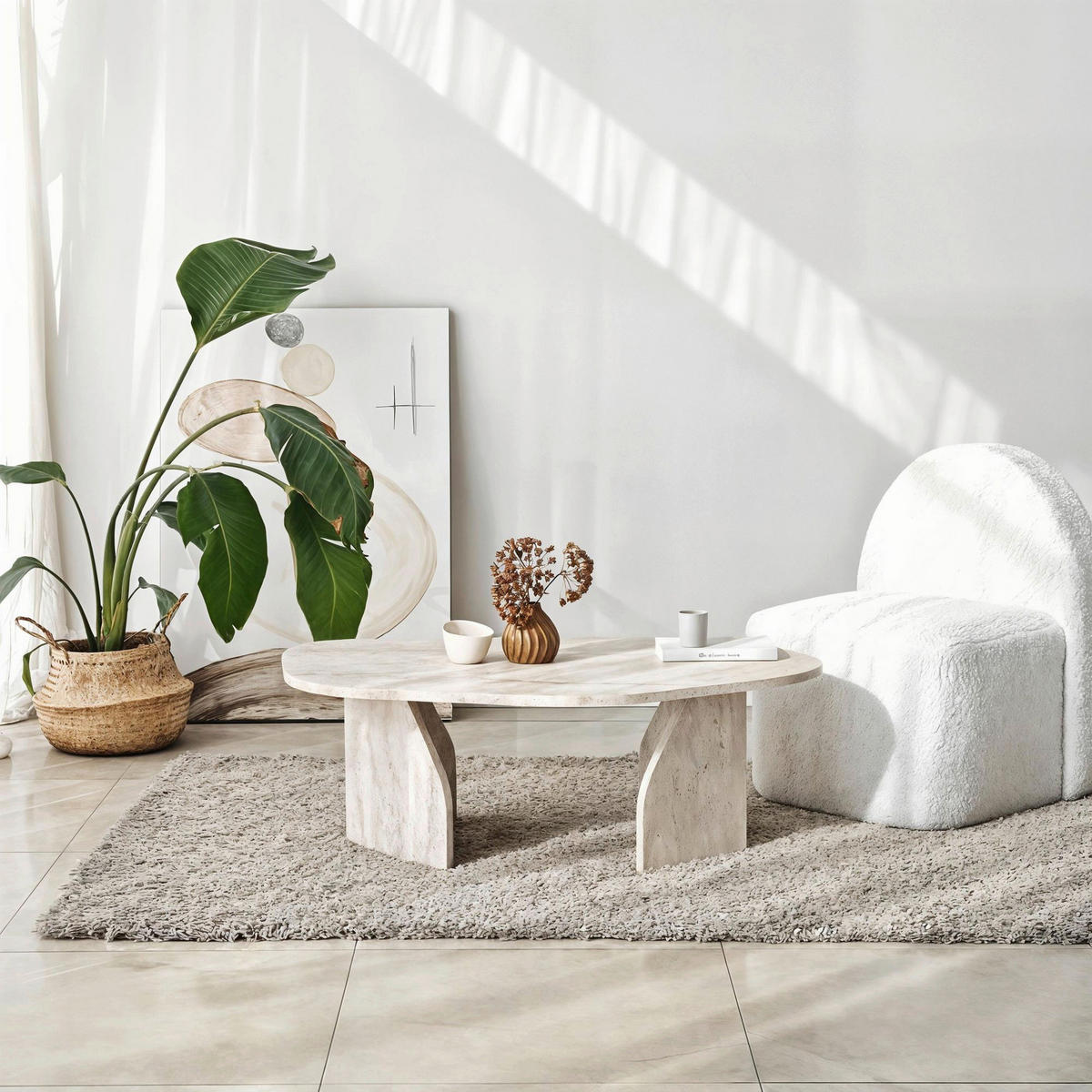 COUCHTISCH  Holzwerkstoff  - Beige, Modern, Holzwerkstoff (100/35/60cm) - MID.YOU