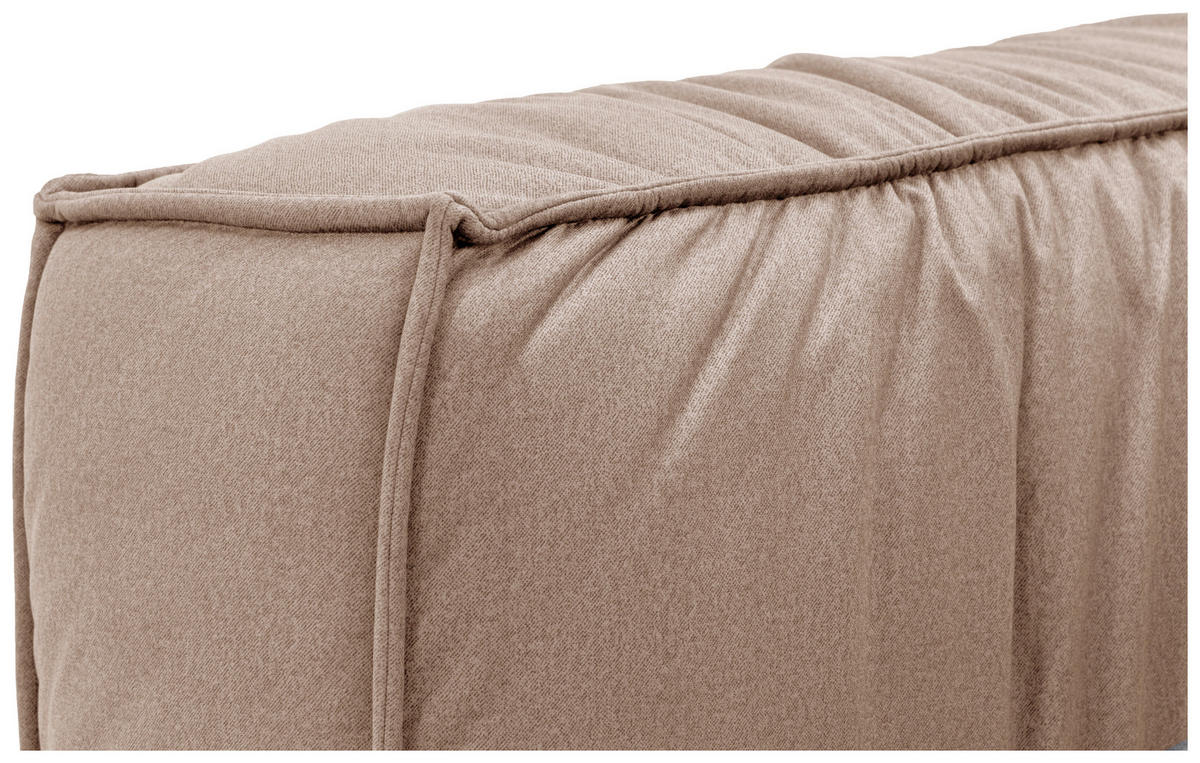 POLSTERBETT Lattenrost, Bettkasten 200/200 cm  in Cappuccino  - Schwarz/Cappuccino, Design, Holz/Textil (200/200cm) - Boxxx