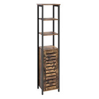 REGAL Braun, Schwarz  37/167/30 cm  - Schwarz/Braun, Trend, Holzwerkstoff/Metall (37/167/30cm) - Boxxx