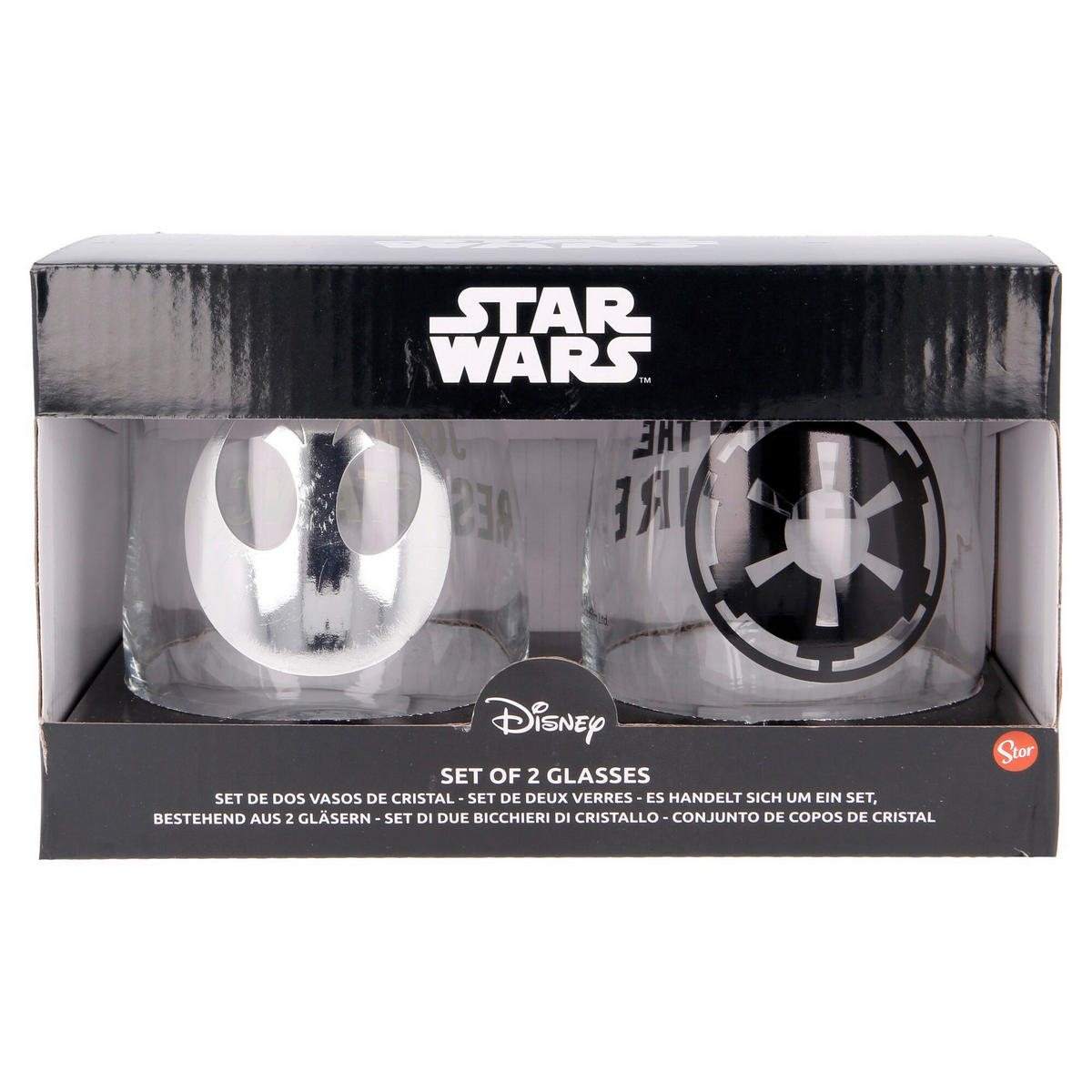 GLÄSERSET Star Wars   - Basics, Glas (0,5 x 2l) - Star Wars