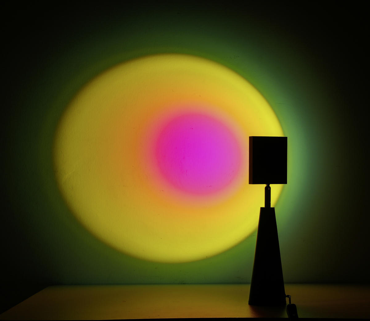 LED ASZTALI LÁMPA - fekete, Design, műanyag/fém (8/33,5cm) - Novel