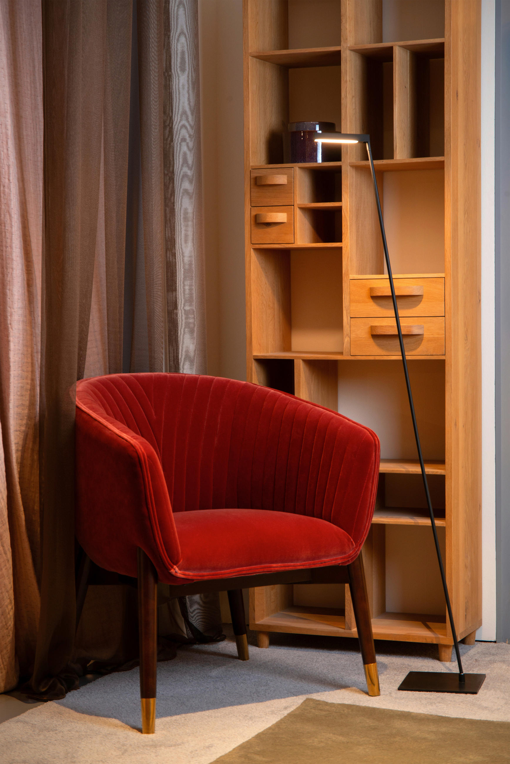 LED-STEHLEUCHTE - Design (54.9/20/137.9cm) - Lucide
