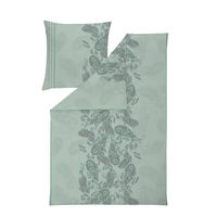 BETTWÄSCHE ATELIER Interlock-Jersey 155/220 cm  - Jadegrün, Design, Textil (155/220cm) - Estella