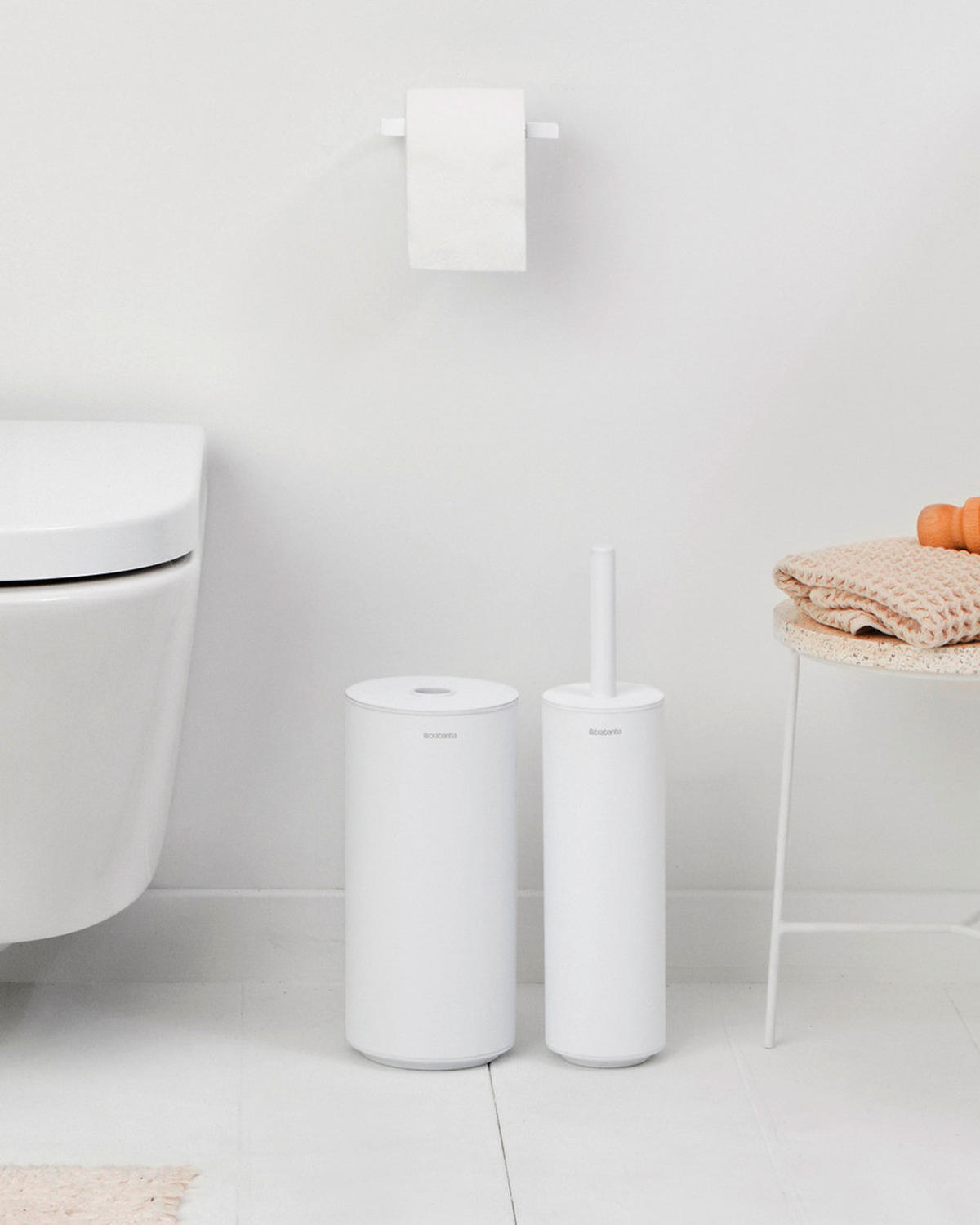 SET KUPAONSKOG PRIBORA  bijela  MINDSET  - bijela, Basics, metal (37.3/40.6/13.7cm) - Brabantia