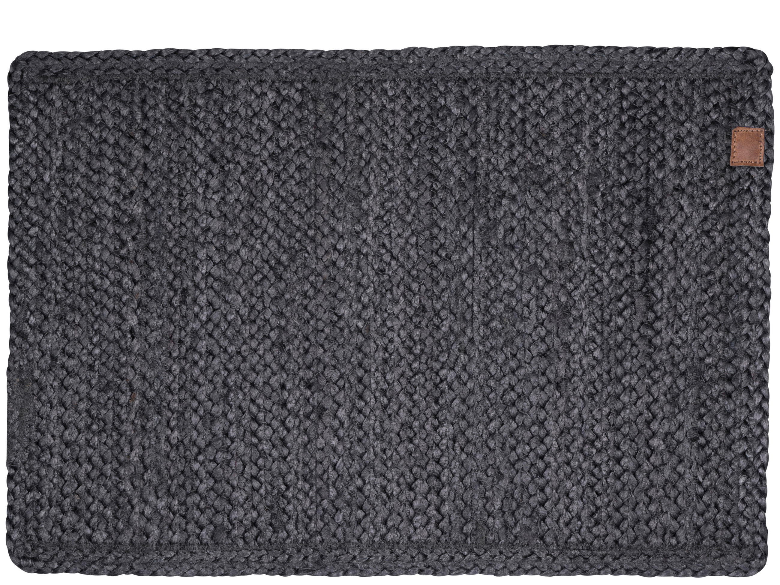TISCHSET SÖDAHL Naturmaterialien Dunkelgrau 48/33 cm  - Dunkelgrau, Trend, Naturmaterialien (48/33cm)