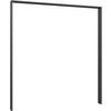 PASSEPARTOUTRAHMEN 183/200/12 cm   - Graphitfarben, Konventionell, Holzwerkstoff (183/200/12cm) - Modante