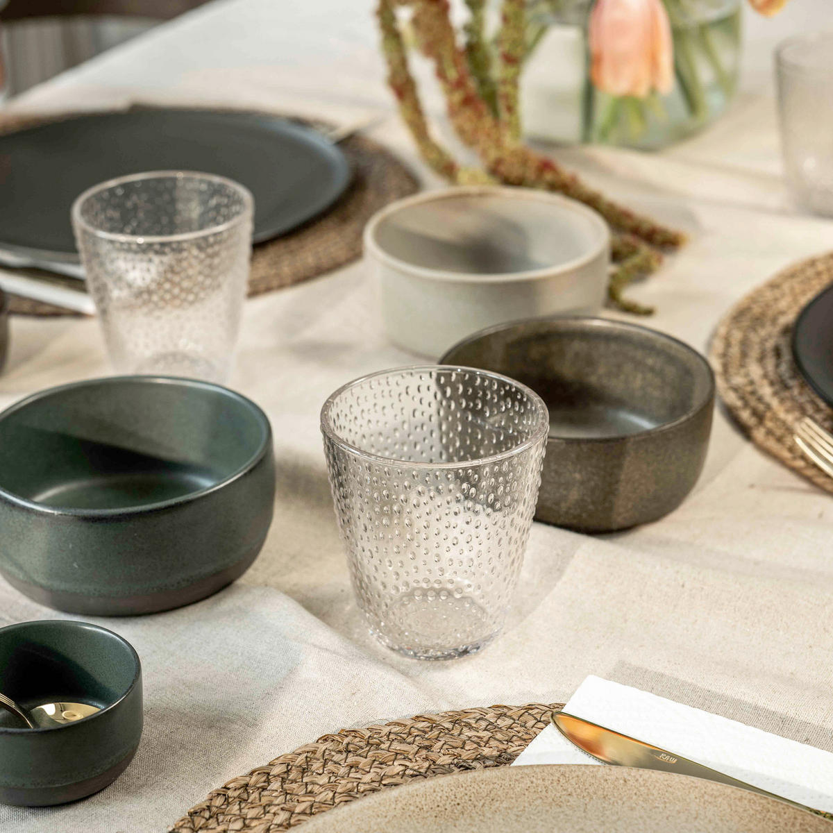 SCHÜSSEL RAW 13,5 cm   - Beige, Basics, Keramik (13,5cm) - Aida