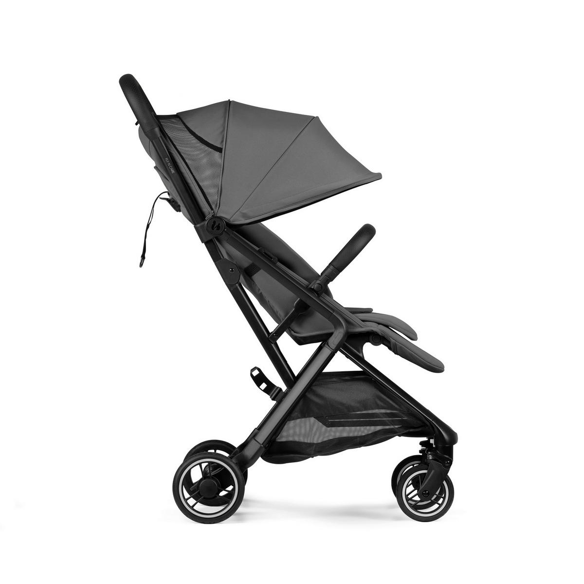BUGGY Fly N Care  - Hellgrau/Schwarz, Basics, Textil/Metall (80/45/100cm) - Hauck
