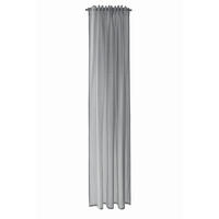 FERTIGVORHANG  transparent  140/245 cm   - Hellgrau, KONVENTIONELL, Textil (140/245cm)