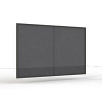 PAVILLON-SEITENTEIL 300/210/0,5 cm   - Anthrazit, Basics, Textil/Metall (300/210/0,5cm) - Siena Garden
