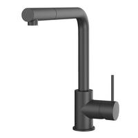 KÜCHENARMATUR - Schwarz, Basics, Metall (26/23cm) - HKT