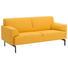 SOFA in Textil Gelb - Gelb/Schwarz, Design, Textil/Metall (182/81/91cm) - Rolf Benz SOFA in Textil Gelb - Gelb/Schwarz, Design, Textil/Metall (182/81/91cm) - Rolf Benz
