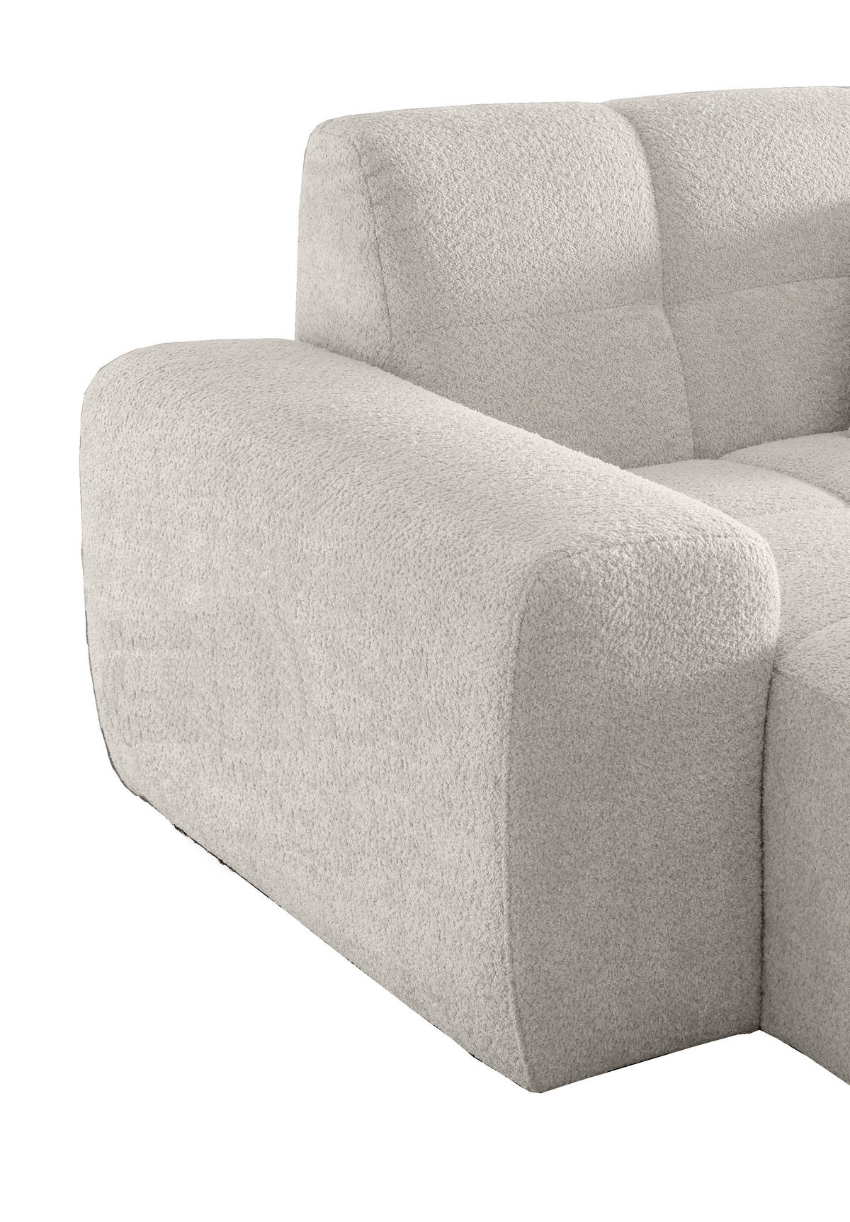 XXL-SESSEL - Schwarz/Weiß, MODERN, Kunststoff/Textil (181/87/155cm) - Livetastic