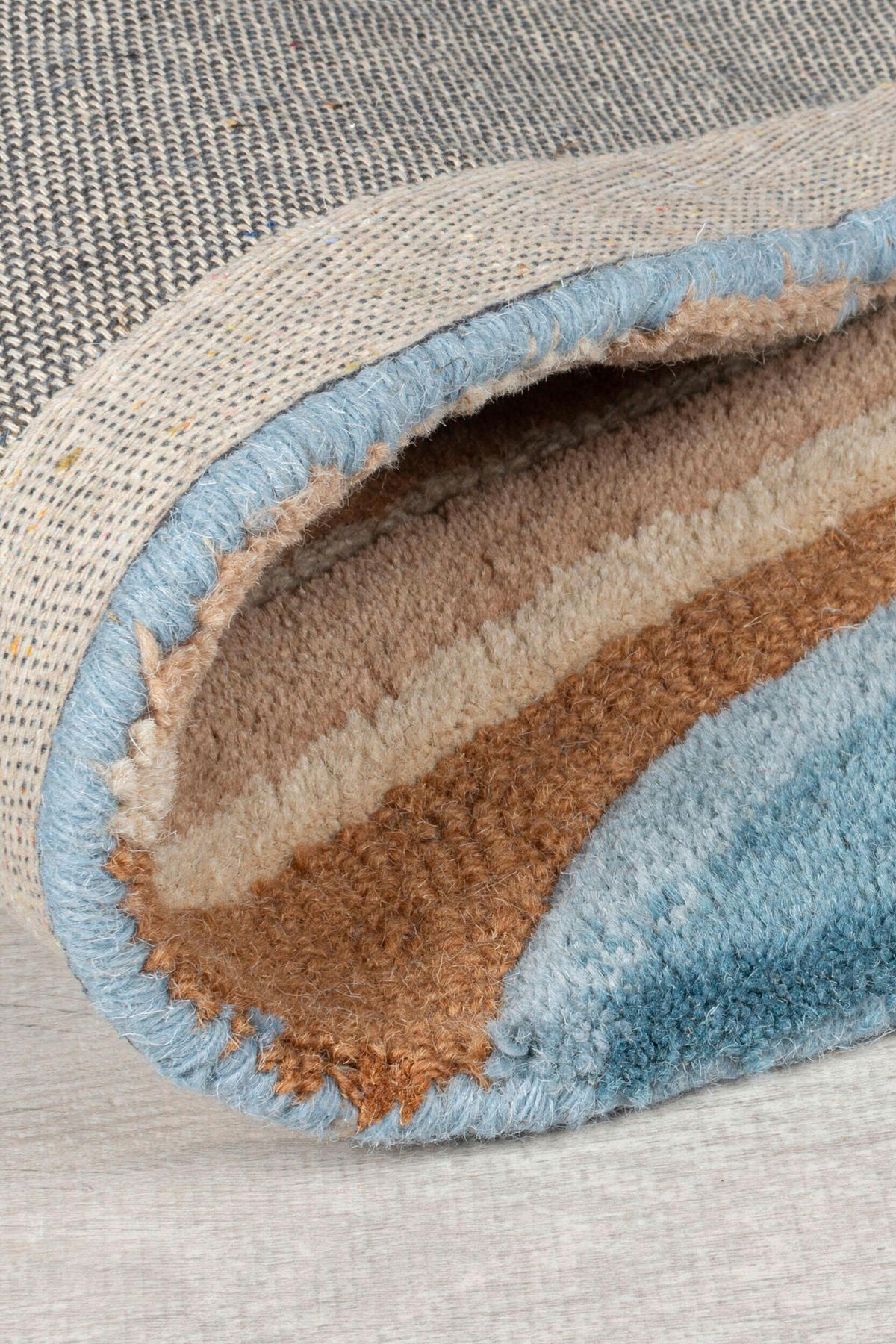 LÄUFER 60/230 cm Blau  - Blau, MODERN, Textil (60/230cm) - Xora