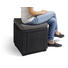 GARTENHOCKER - Graphitfarben, Design, Kunststoff/Textil (42/42/39cm) - ALLIBERT