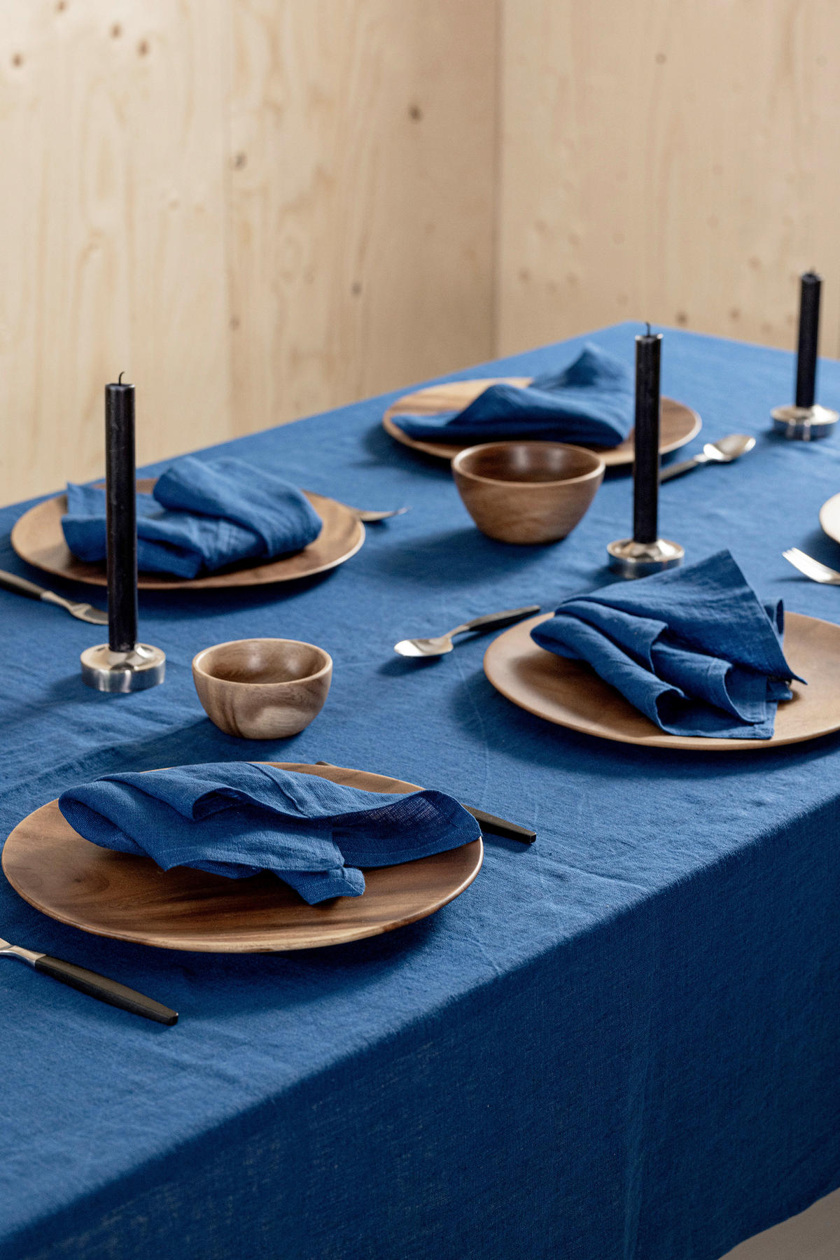 TISCHDECKE Textil Blau 150/350 cm  - Blau, Trend, Textil (150/350cm) - Markslöjd
