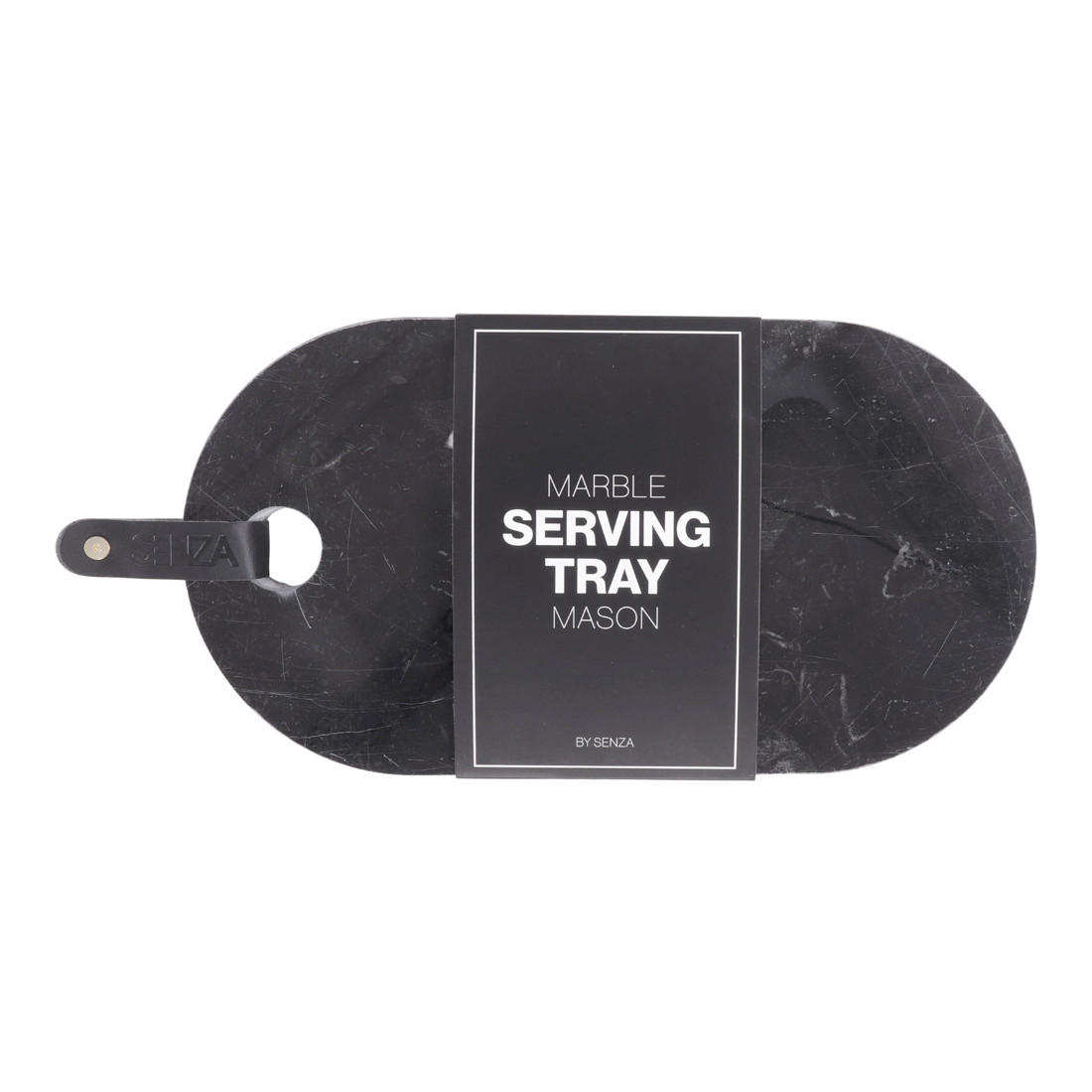 SERVIRNI PLADENJ     29,5/17,5/1,6 cm         - črna, Basics, kamen (29,5/17,5/1,6cm)