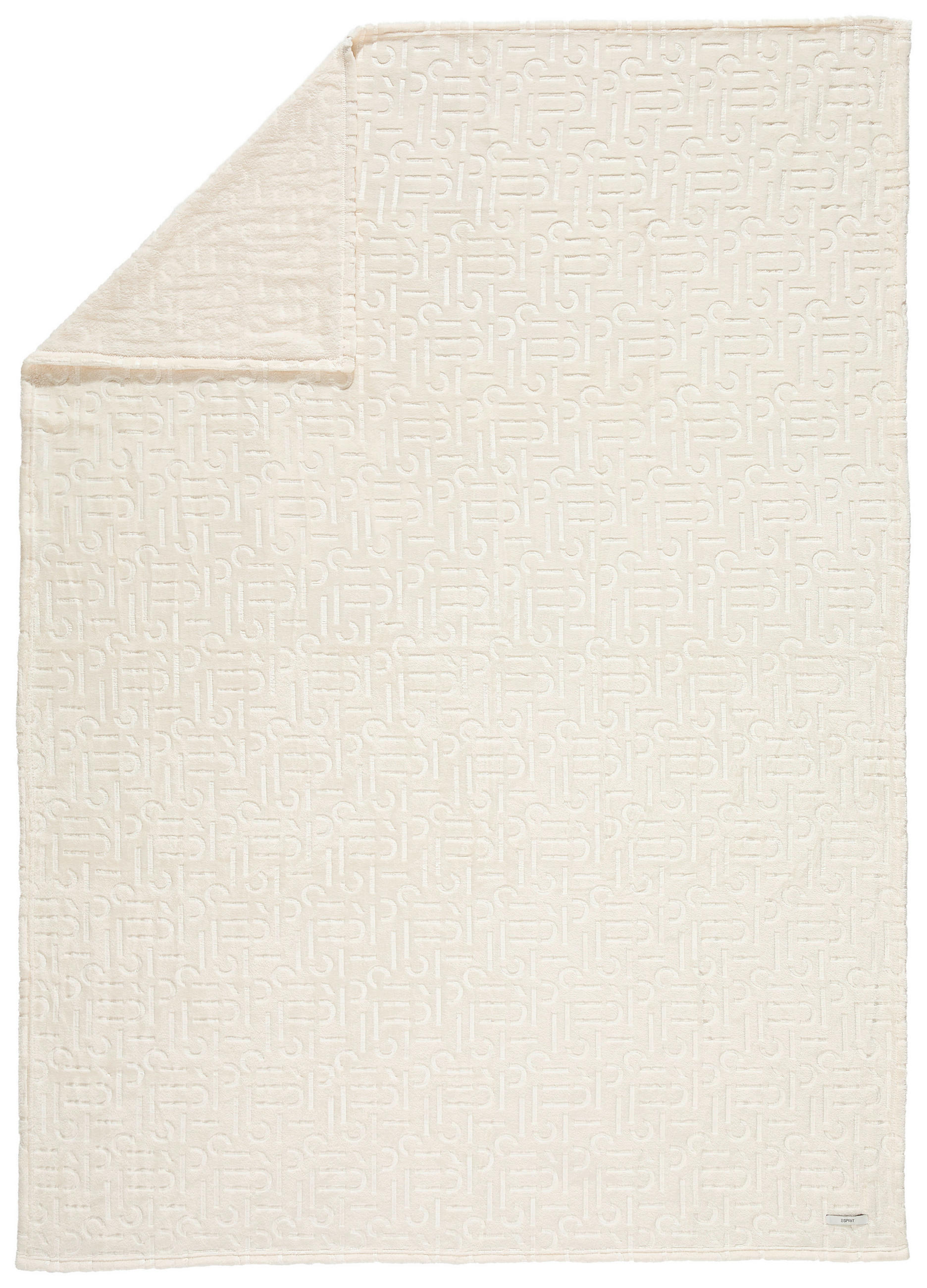 PLAID E-Scatter offwhite 140/190 cm  - Weiß, Design, Textil (140/190cm) - Esprit