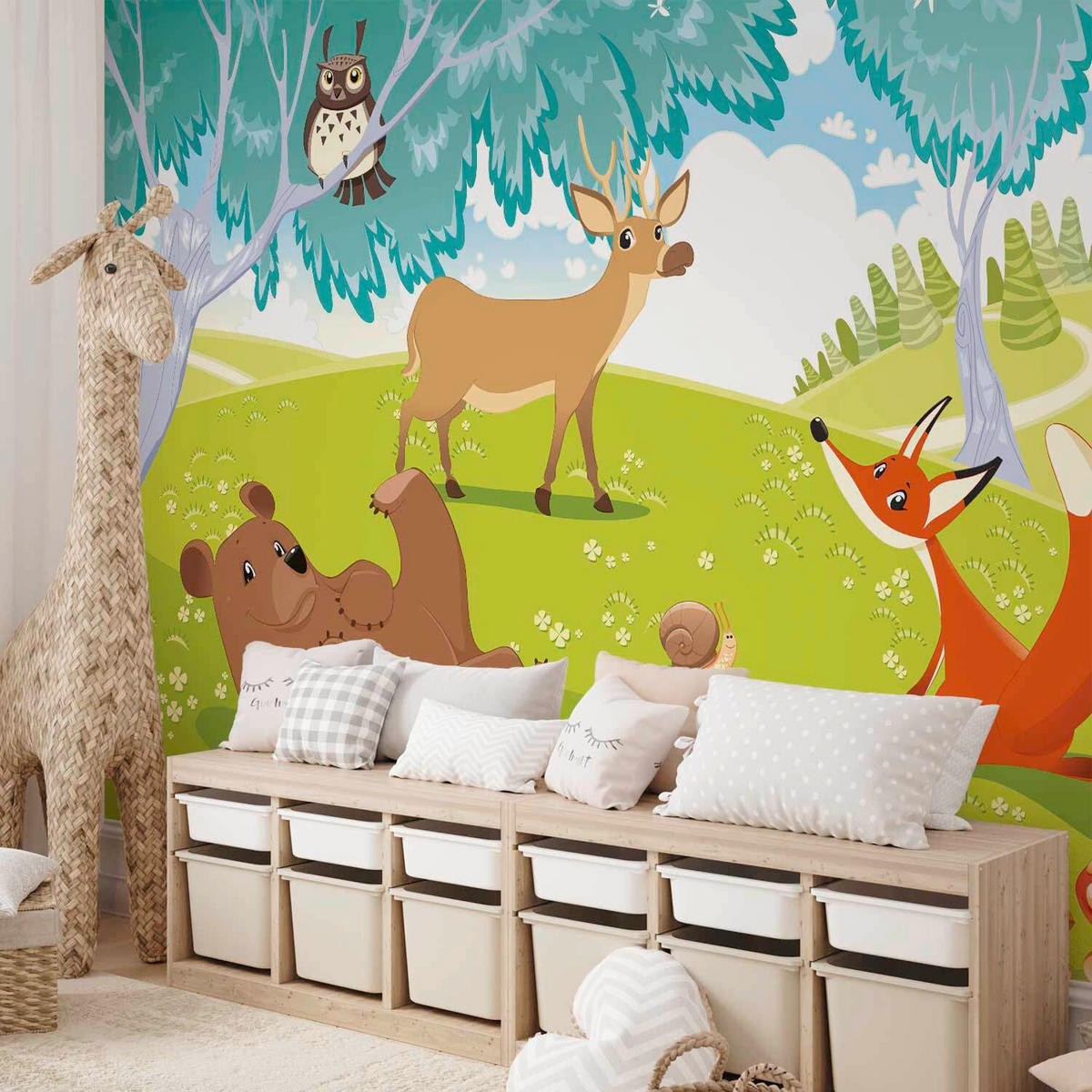 FOTOTAPET 250/175 cm  - multicolor, Lifestyle, textil (250/175cm) - artgeist