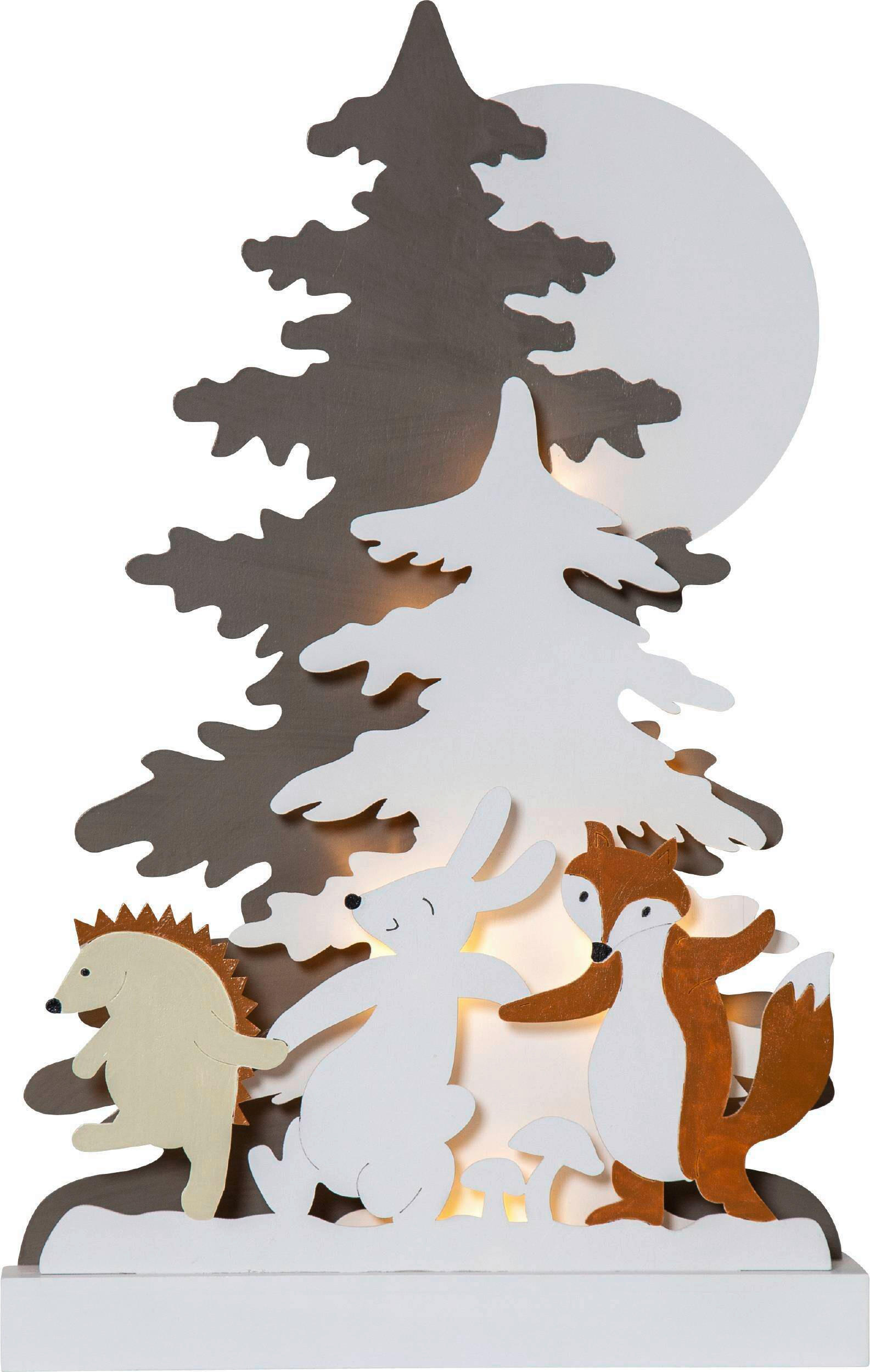 TISCHLEUCHTE 28/6/44 cm   - Natur, Holz/Kunststoff (28/6/44cm) - Eglo