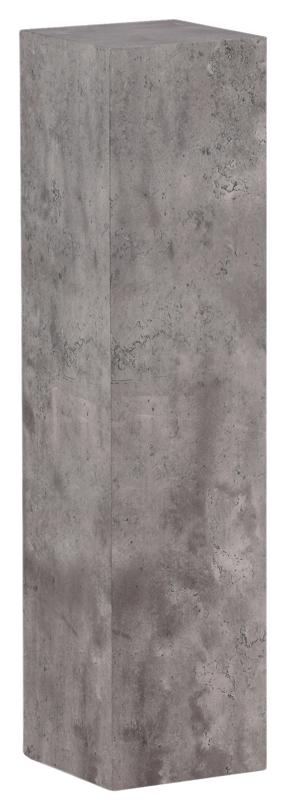 BEISTELLTISCH 23/23/95 cm furniert Grau quadratisch  - Grau, Design, Holzwerkstoff (23/23/95cm) - Livetastic
