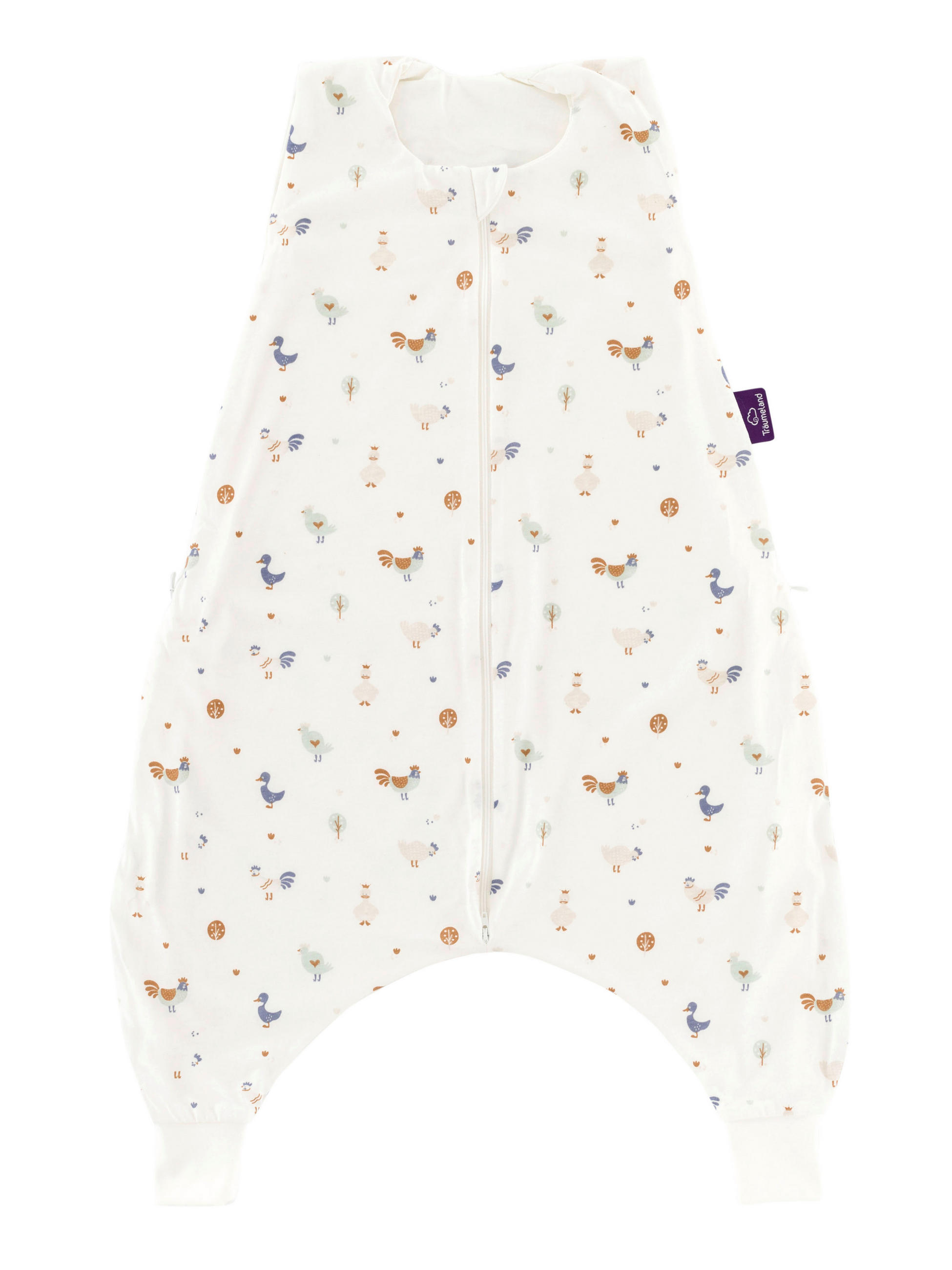BABYSCHLAFSACK LIGHT TO GO    104   - Hellbraun/Weiß, Basics, Textil (104null) - Träumeland