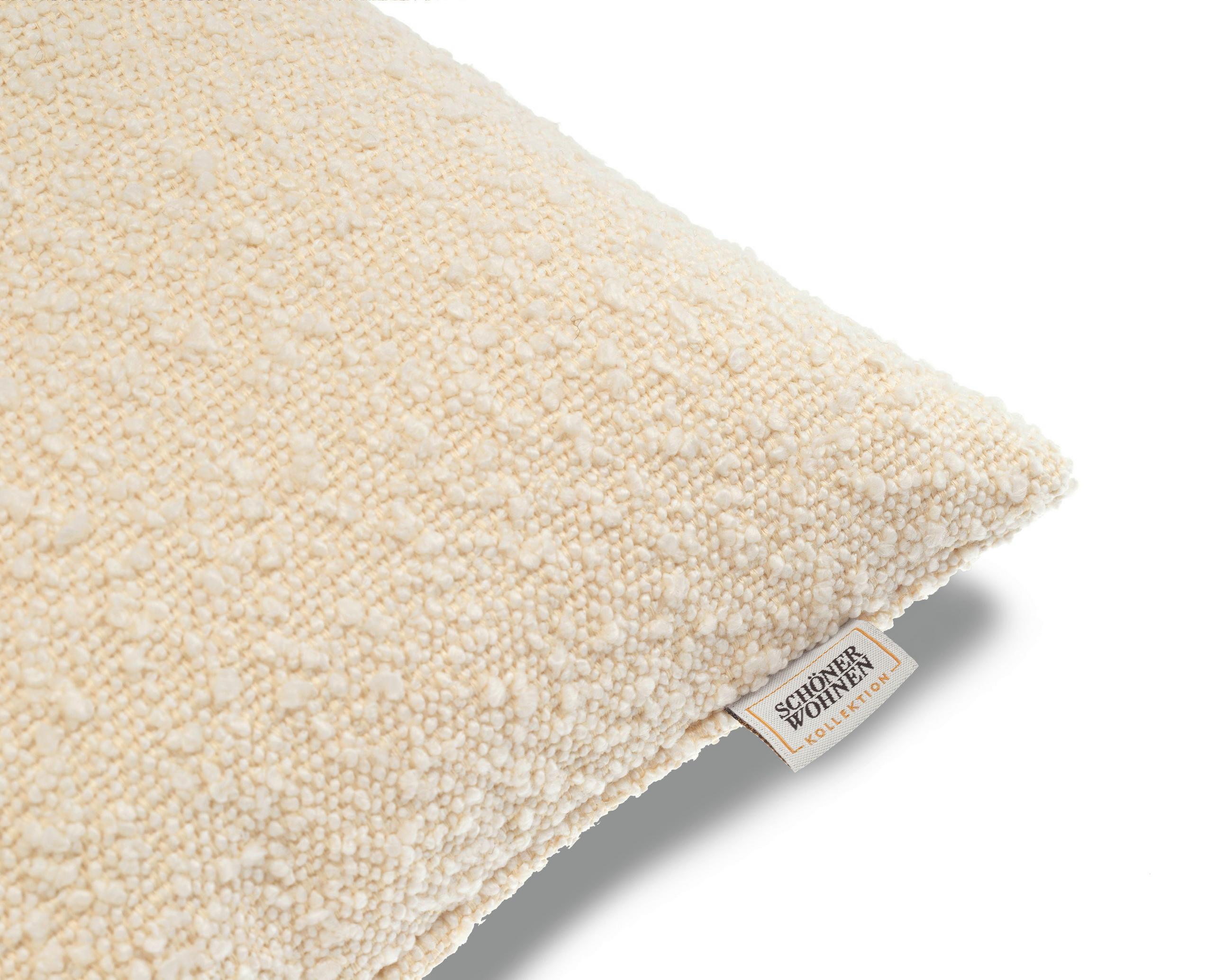 KISSENHÜLLE SW-BAY 43/43 cm  - Creme/Weiß, Basics, Textil (43/43cm) - Schöner Wohnen