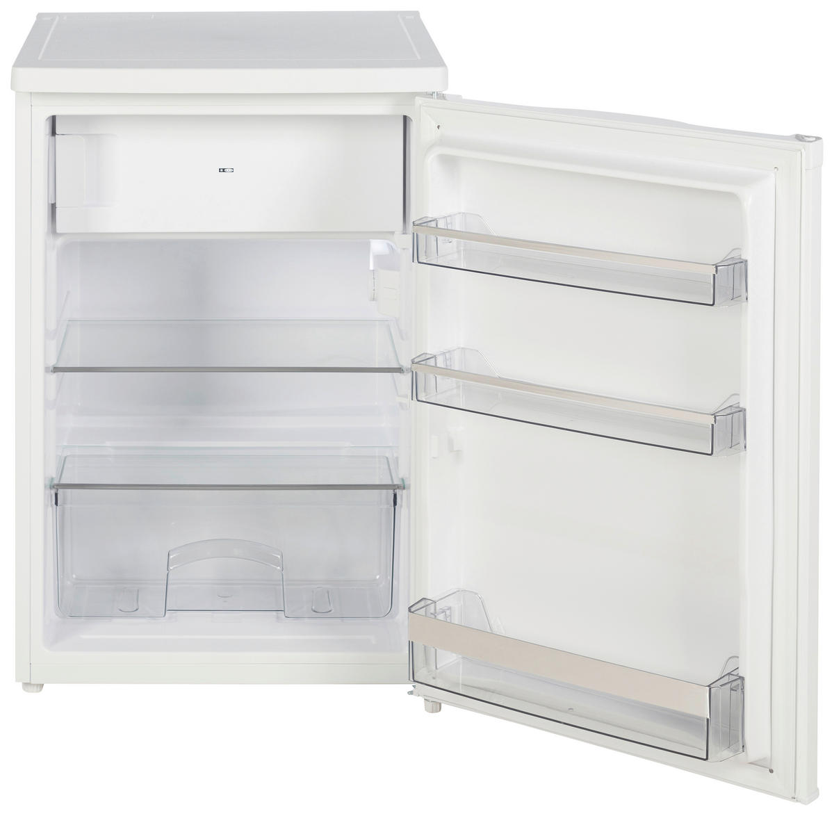 KÜHLSCHRANK 58/85/55 cm SKHTTMG4SSWD  - Weiß, Basics, Glas/Metall (58/85/55cm) - Mican