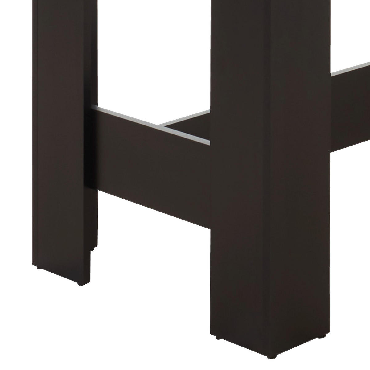 BARTISCH in Holzwerkstoff 120/50/101 cm   - Eichefarben/Schwarz, Natur, Holzwerkstoff (120/50/101cm) - MID.YOU