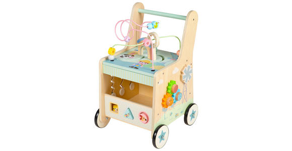 LAUFLERNWAGEN  - Multicolor, Trend, Holz/Metall (31/35/50cm) - My Baby Lou