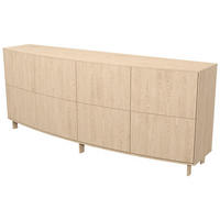 SIDEBOARD 197/80/46 cm  - vit/ekfärgad, Design, trä (197/80/46cm) - Skovby